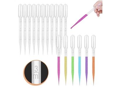 Tillverkare Lab Vätskeöverföring Mikropipett 149mm 5ml Justerbar Volym Pasteur Överföringspipett